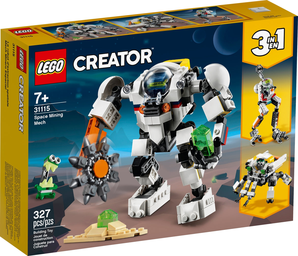 LEGO® Creator 3-in-1: Space Mining Mech