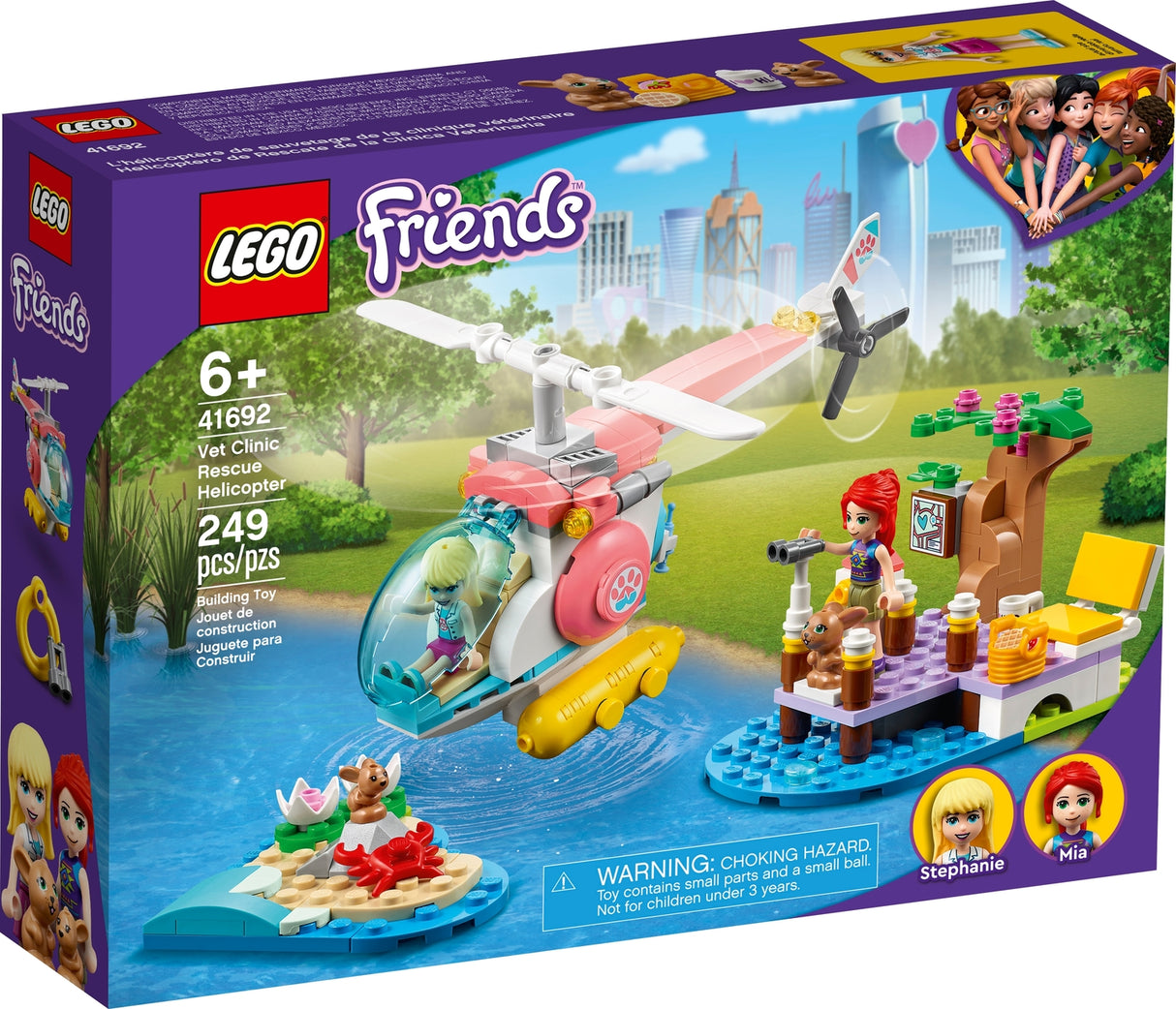 LEGO® Friends: Vet Clinic Rescue Helicopter