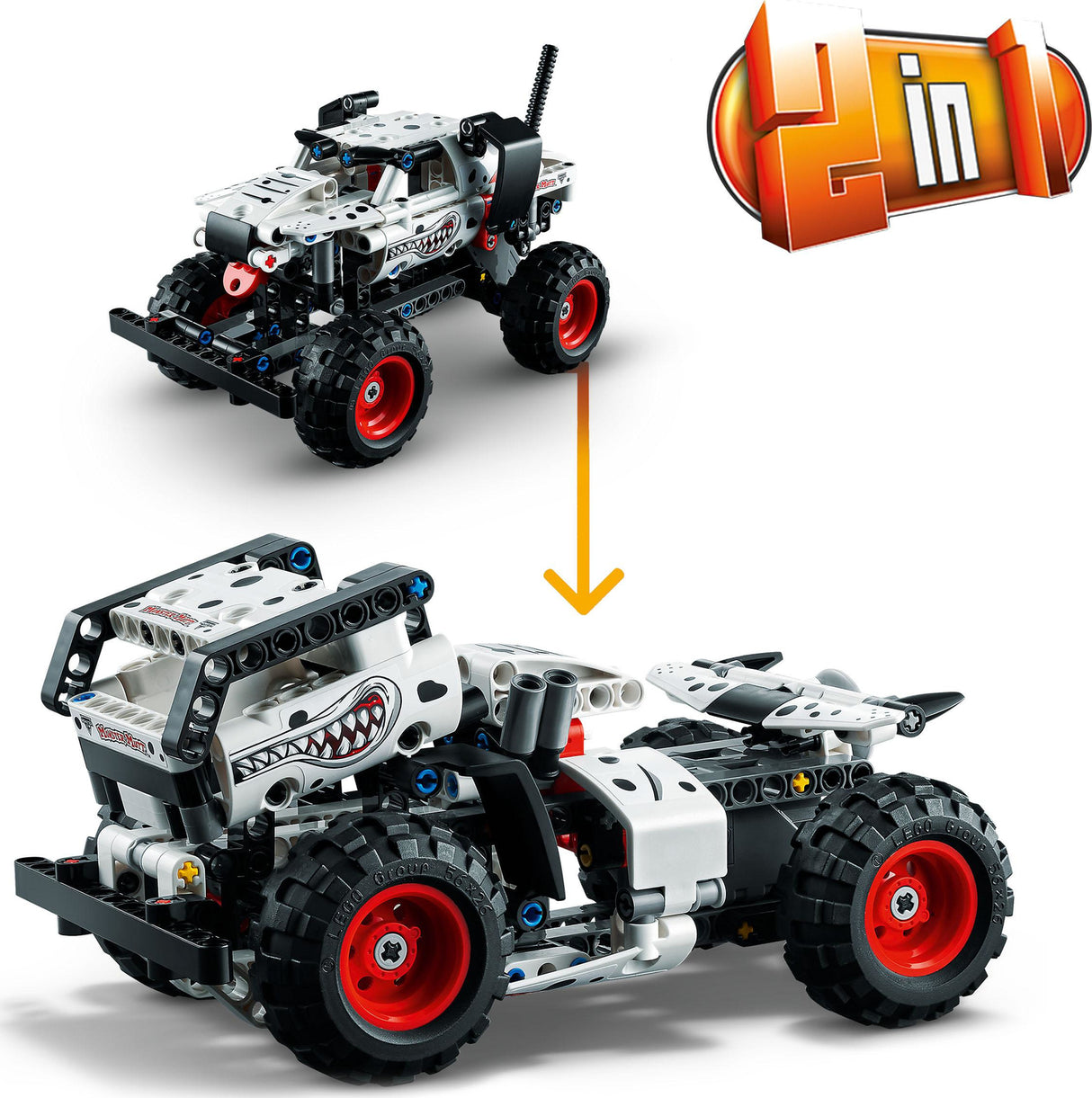 LEGO® Technic: Monster Jam Mutt Dalmatian