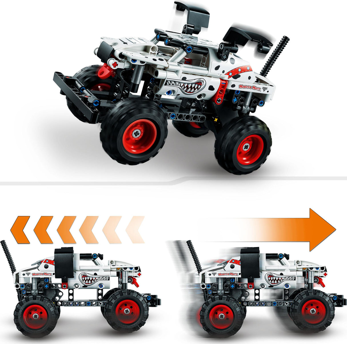 LEGO® Technic: Monster Jam Mutt Dalmatian