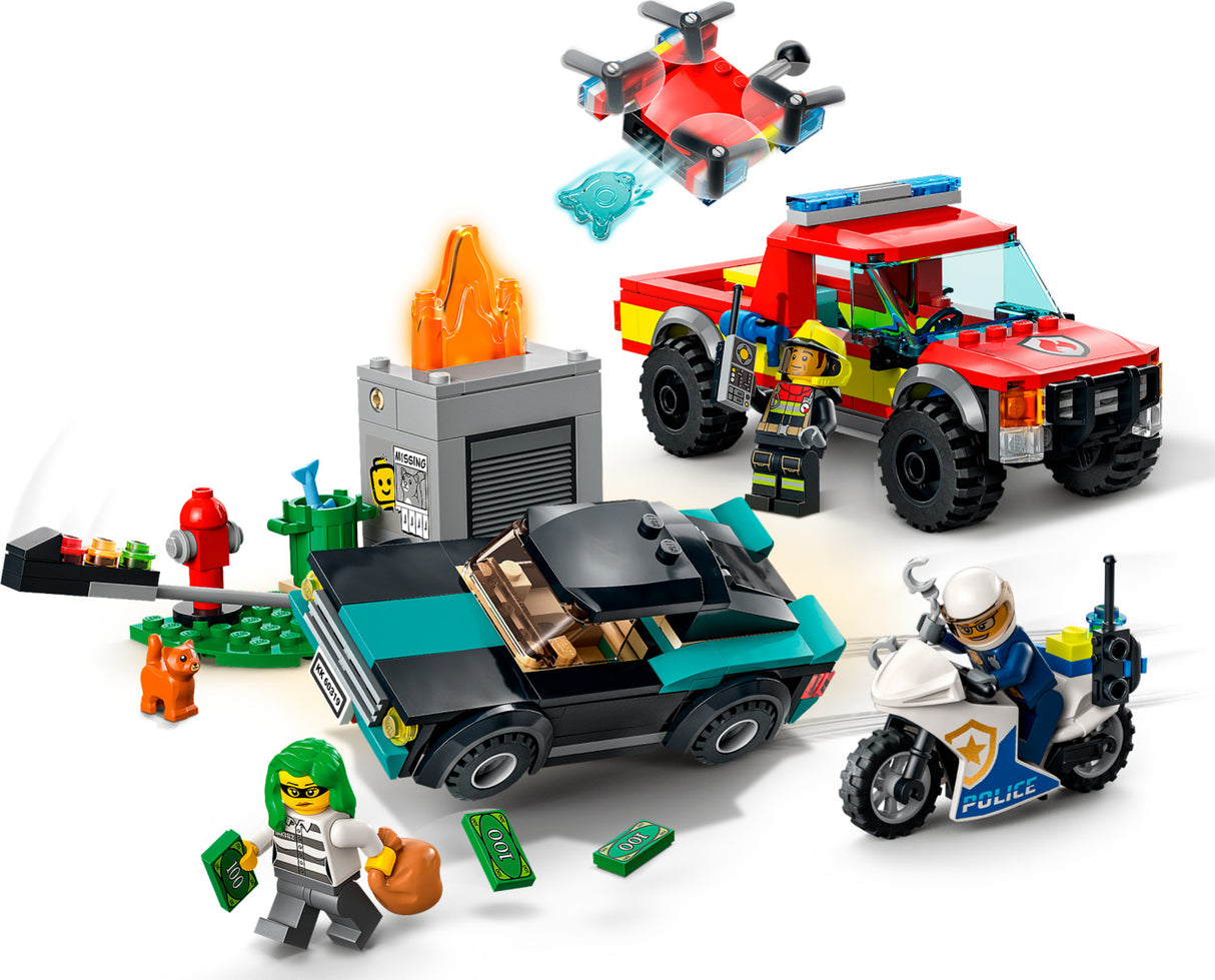 LEGO® City: Fire Rescue & Police Chase