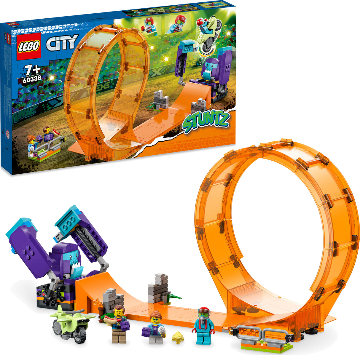 LEGO® City Stuntz Smashing Chimpanzee Stunt Loop