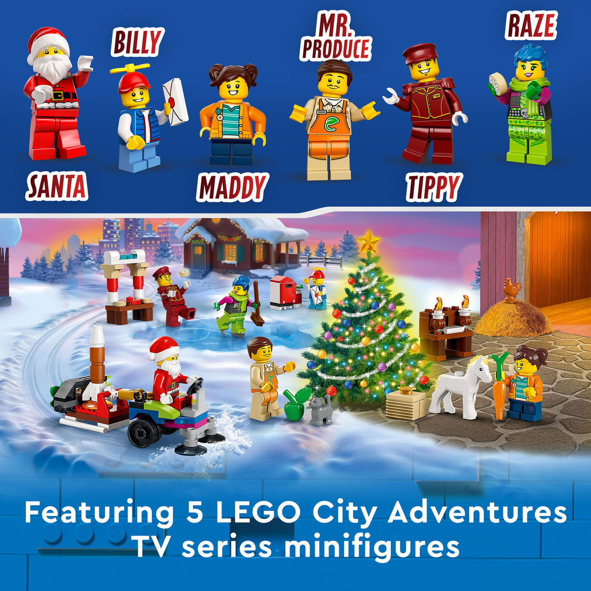 LEGO® City Advent Calendar 2022 Toys for Kids