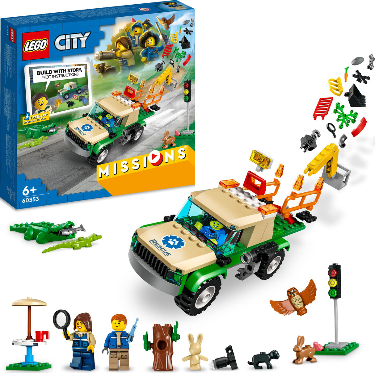 LEGO® City Wild Animal Rescue Missions Set