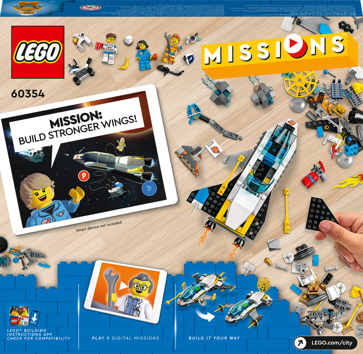 LEGO CITY Mars Spacecraft Exploration Missions