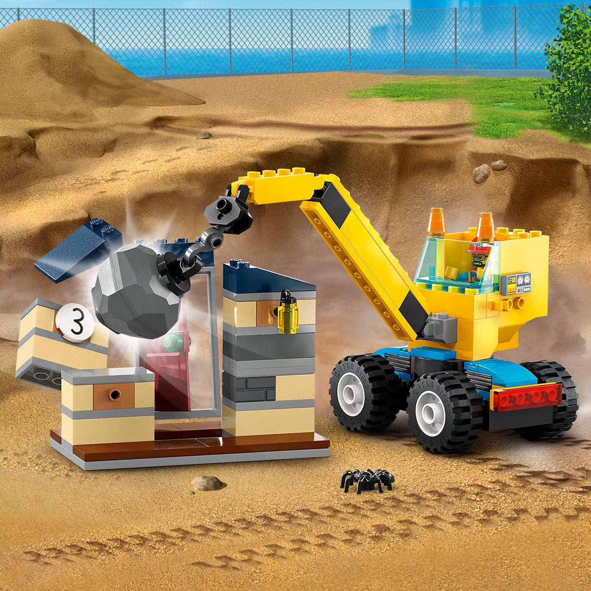 LEGO City Construction Trucks & Wrecking Ball