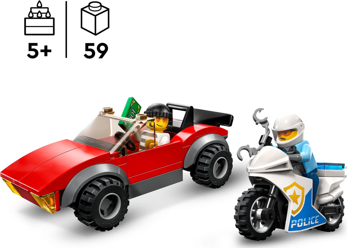 LEGO® City Police: Police Bike Car Chase