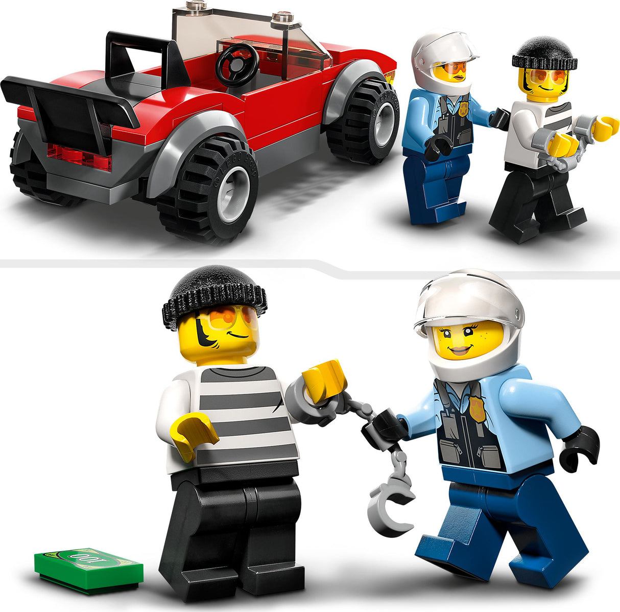 LEGO® City Police: Police Bike Car Chase