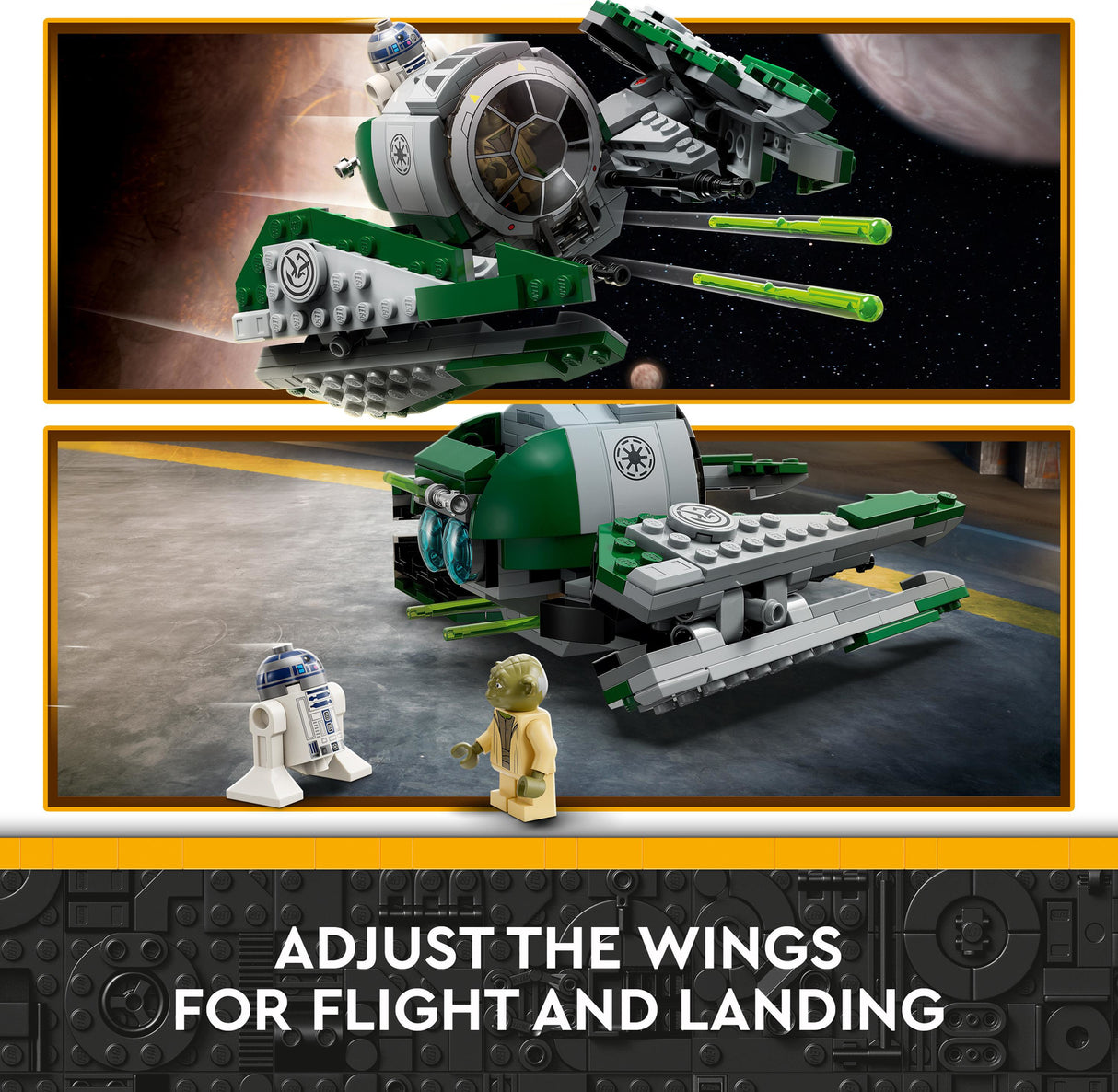 LEGO STAR WARS Yoda's Jedi Starfighter