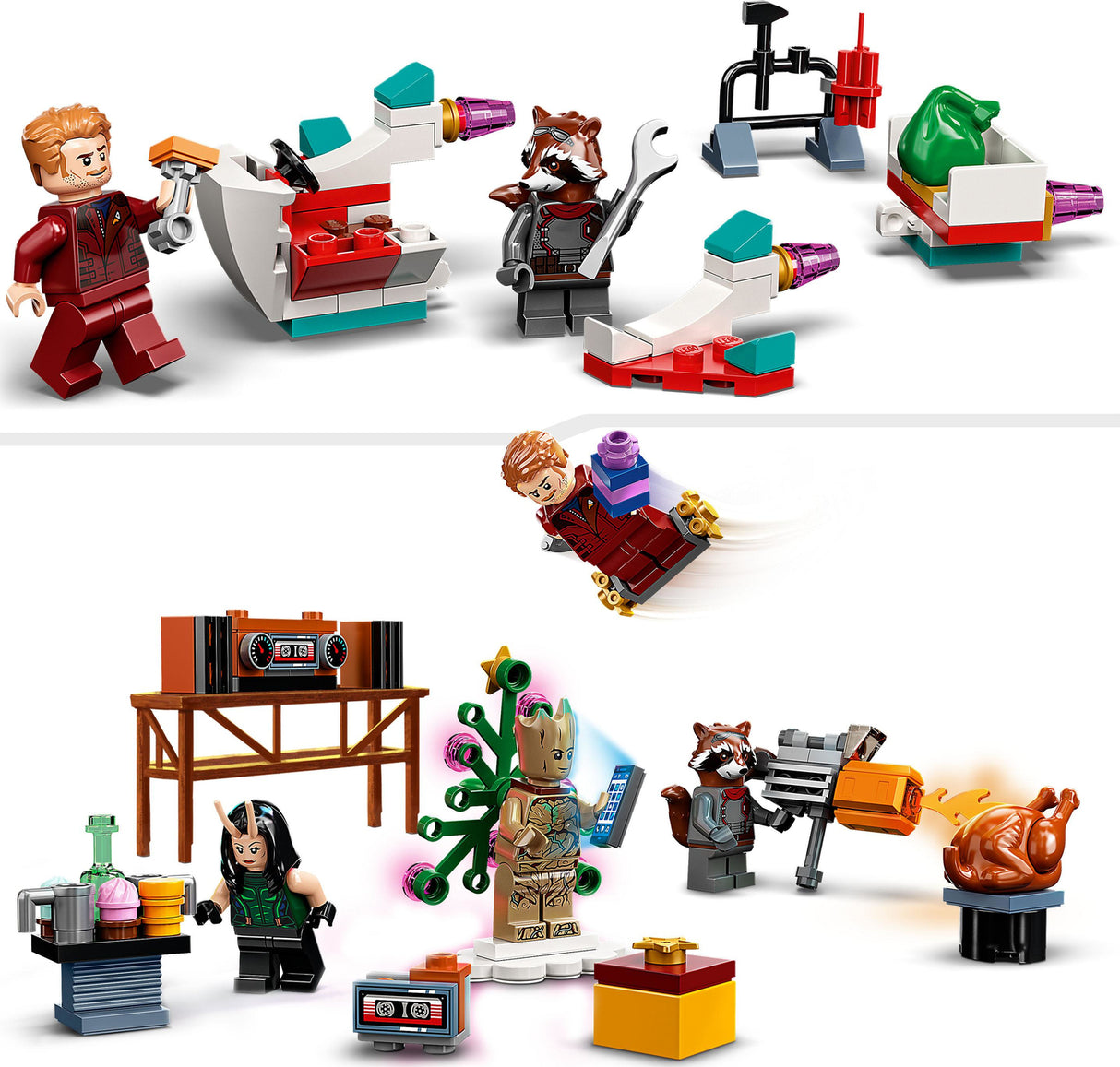 LEGO® Marvel Avengers Marvel Guardians of the Galaxy Advent Calendar