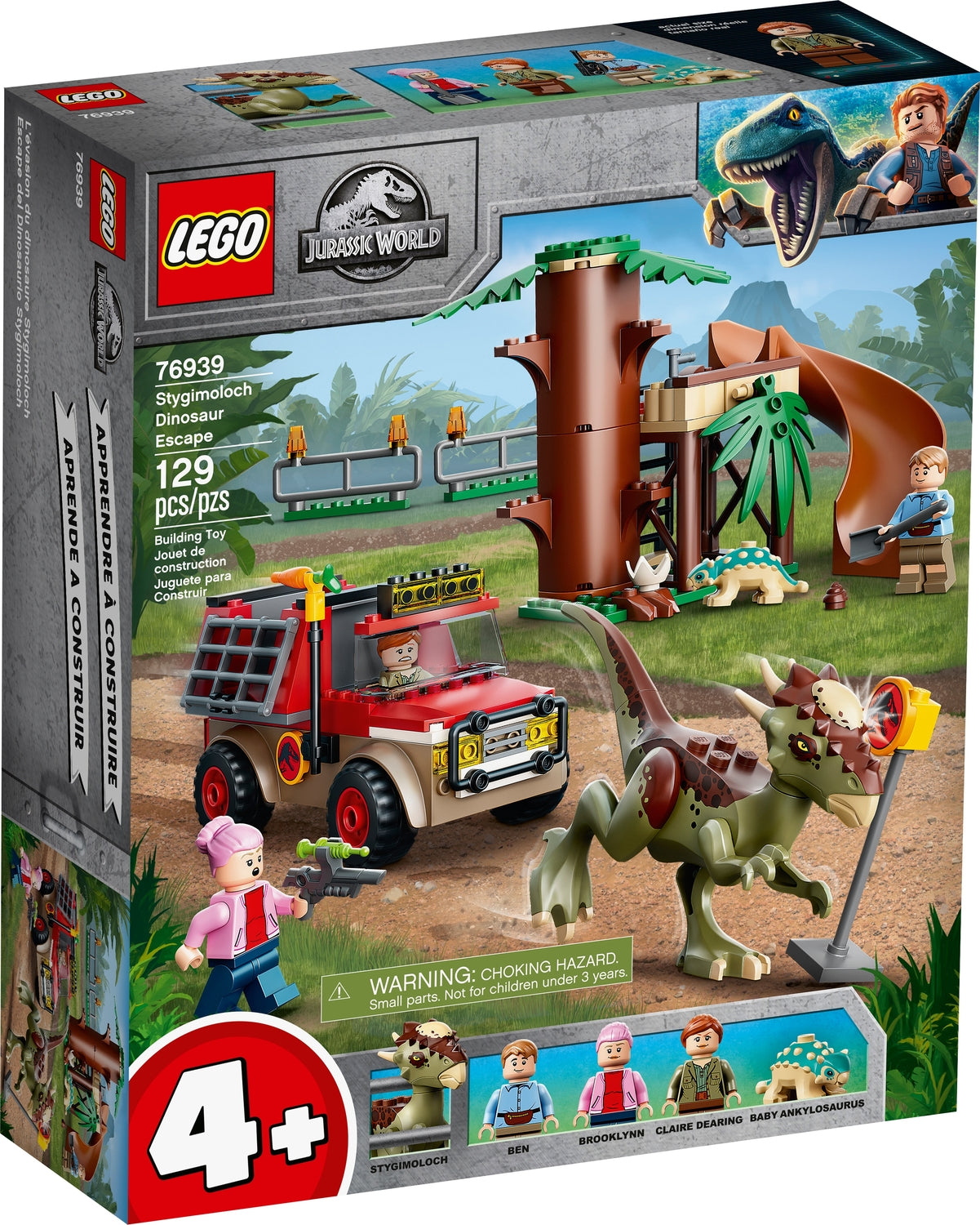 LEGO® Jurassic World: Stygimoloch Dinosaur Escape