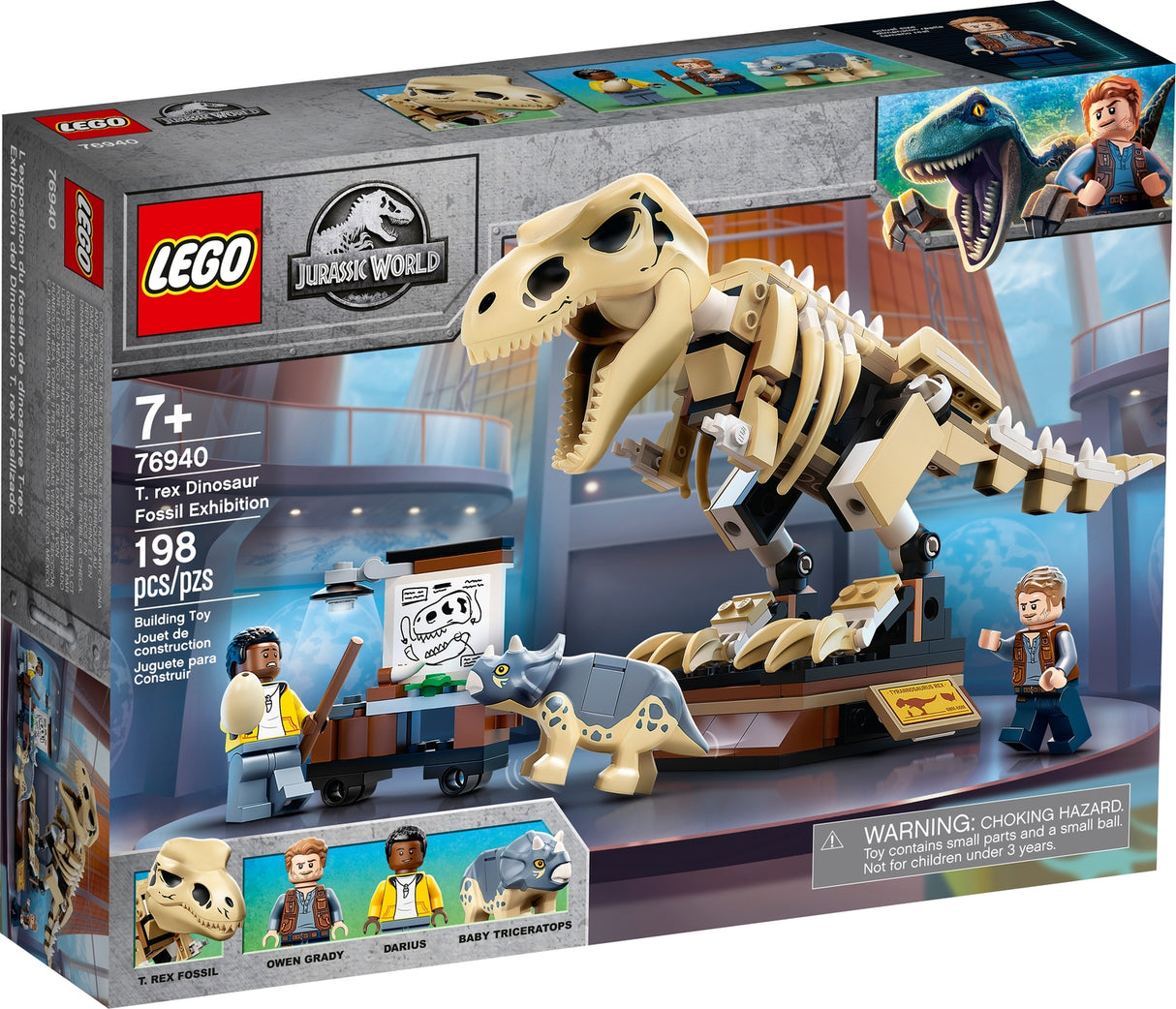 LEGO® Jurassic World: T. rex Dinosaur Fossil Exhibition