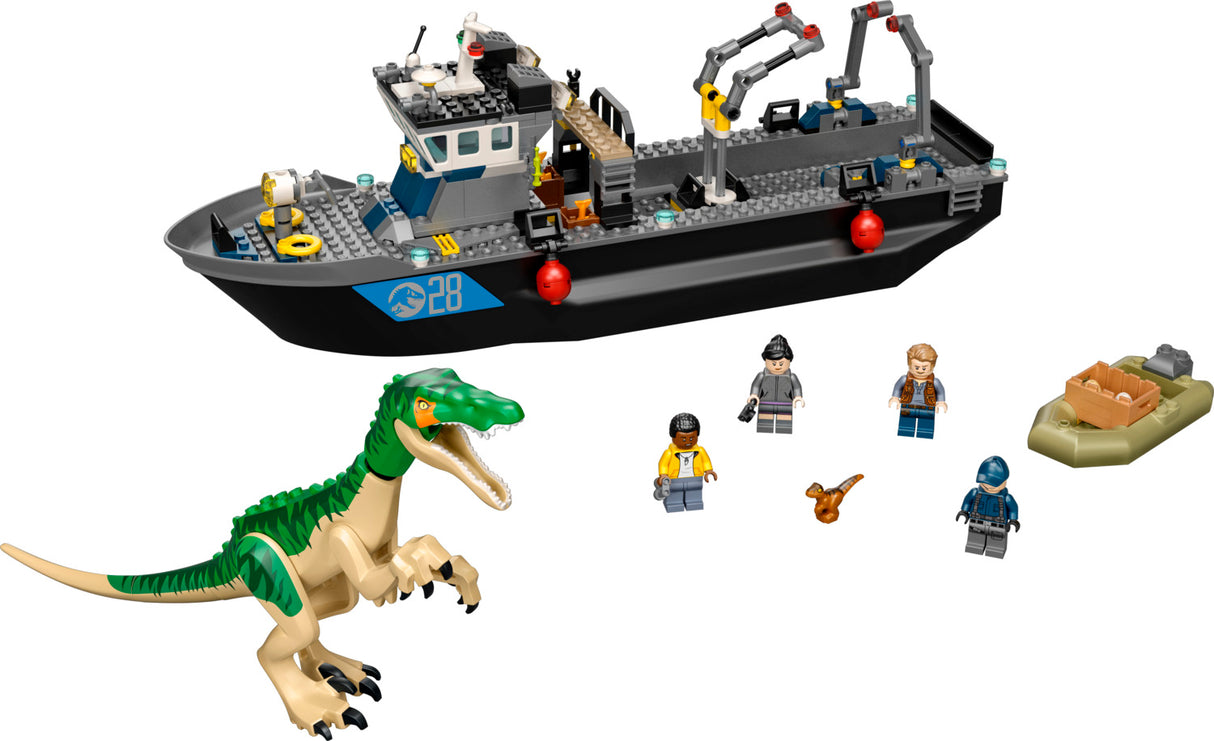 LEGO® Jurassic World: Baryonyx Dinosaur Boat Escape