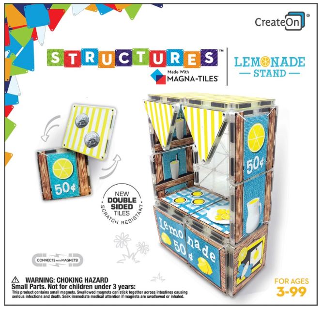 Magna-tiles Structures Lemonade Stand