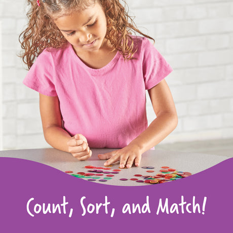 Transparent Counters Set of 250