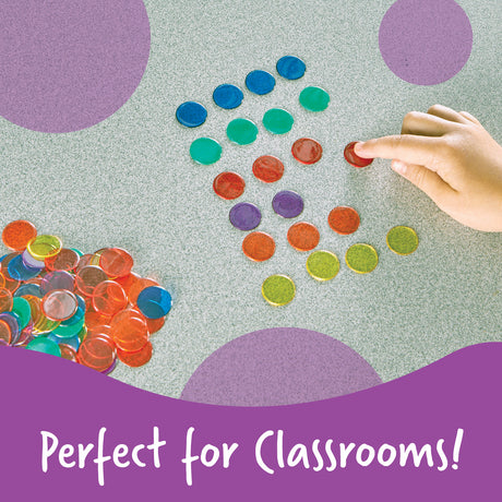 Transparent Counters Set of 250