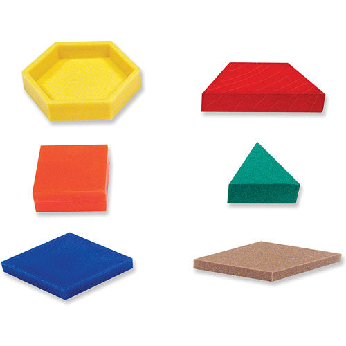 Plastic Pattern Blocks .5cm (250 PC