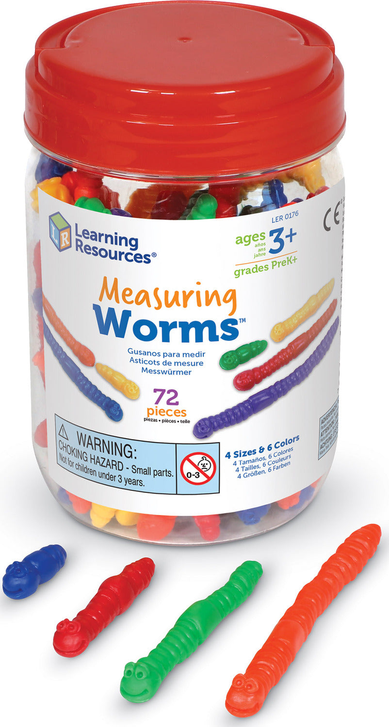 Measuring Worms Set of 72