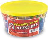 Friendly Farm Animal Counters (72 PC