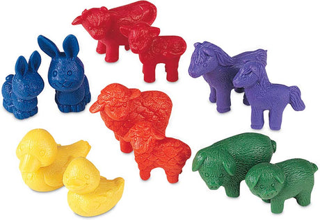 Friendly Farm Animal Counters (72 PC