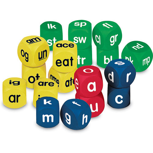 Phonics Cubes Class Set (18 PC