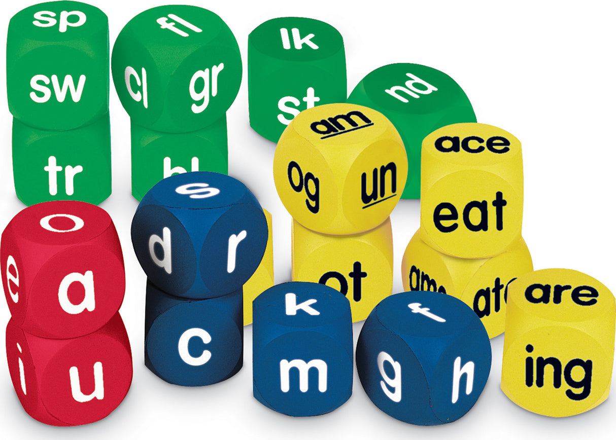 Soft Foam Phonics Cubes Set