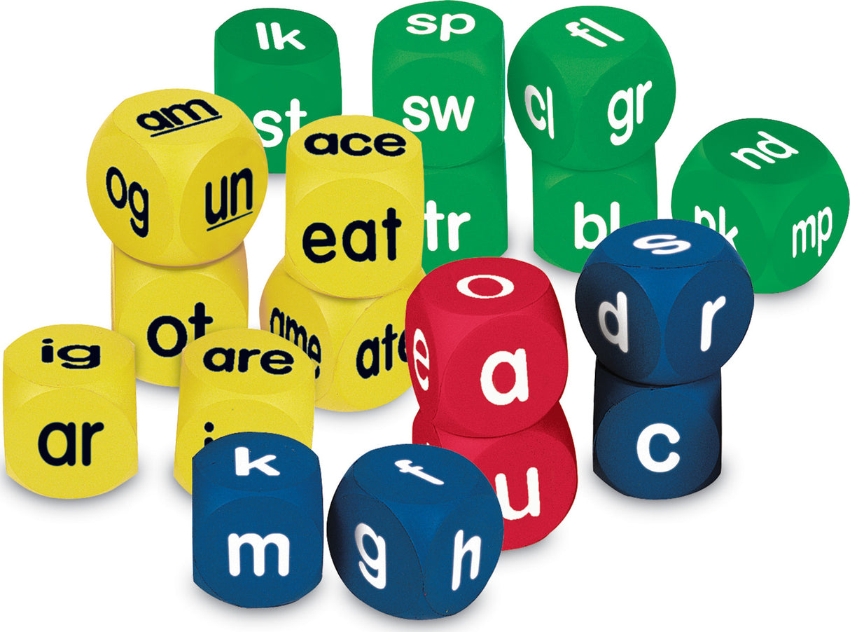Soft Foam Phonics Cubes Set
