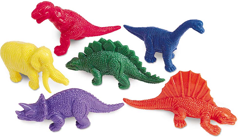 Mini-dinos Counters (set/ 108)