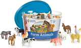 Farm Animal Counters - Set of 60