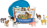 Farm Animal Counters - Set of 60