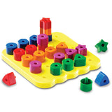 Stacking Shapes Pegboard Activity Set