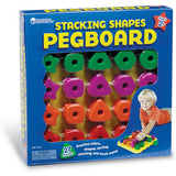 Stacking Shapes Pegboard Activity Set