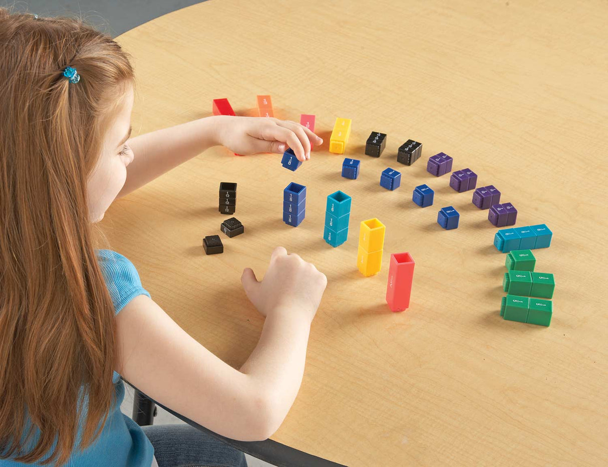 Fraction Tower Cubes