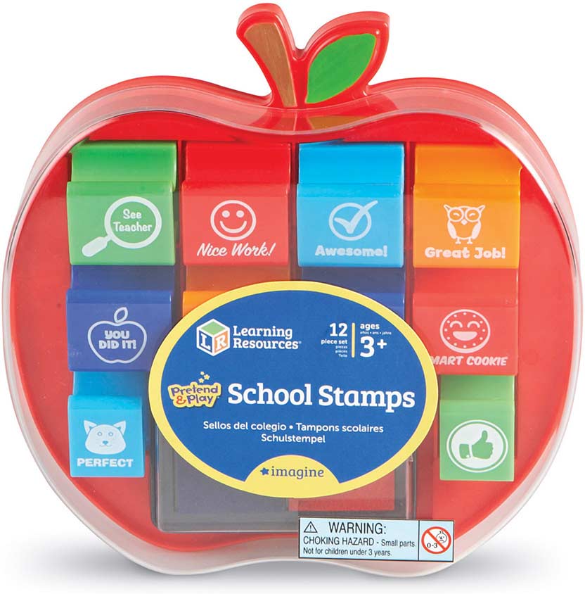 Pretend and Play School Stamps