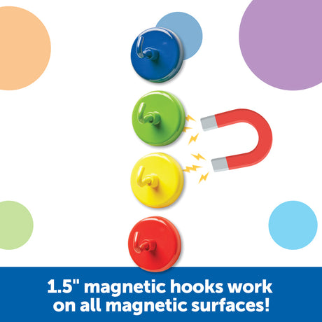Super Strong Magnetic Hooks Set of 4