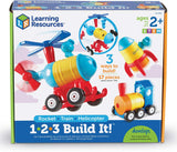 1-2-3 Build It Train/Rocket/Helicopter