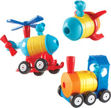 1-2-3 Build It Train/Rocket/Helicopter