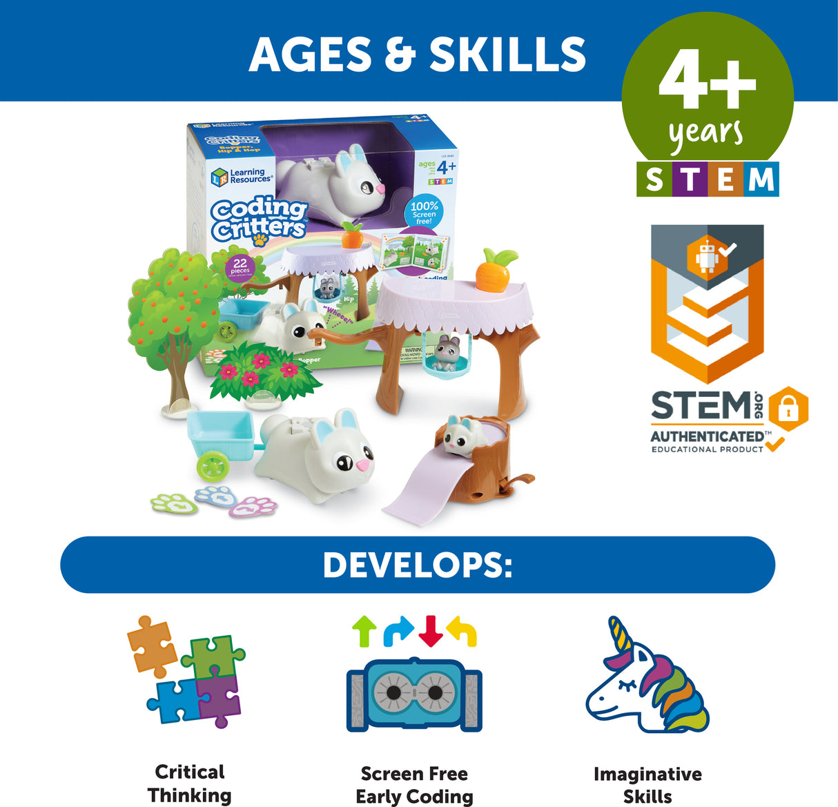 Coding Critters® Bopper Hip and Hop