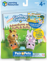 Coding Critters Pair-a-pets: Fluffy  Buffy