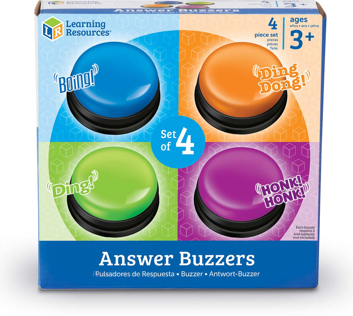 Answer Buzzers, Set of 4