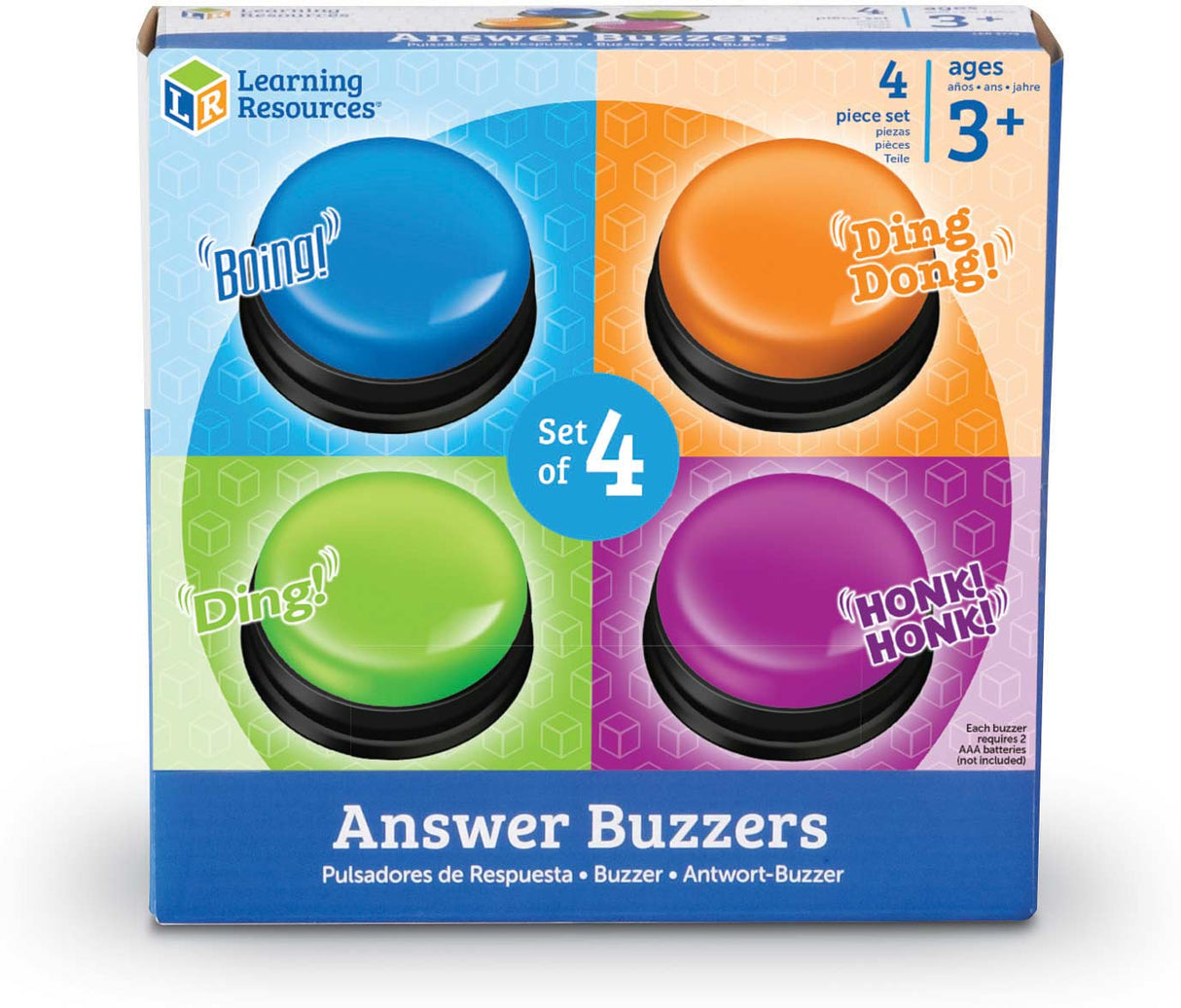 Answer Buzzers, Set of 4