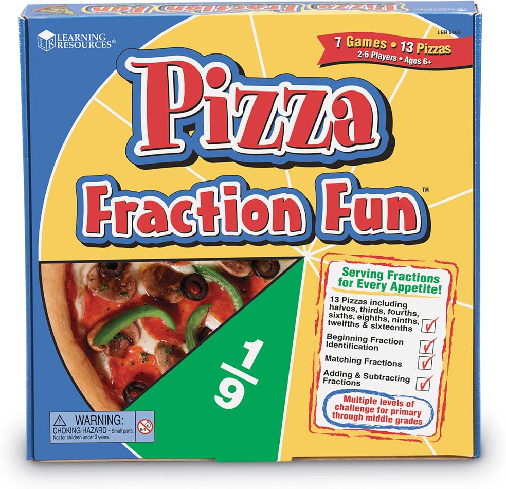 Pizza Fraction Fun Game