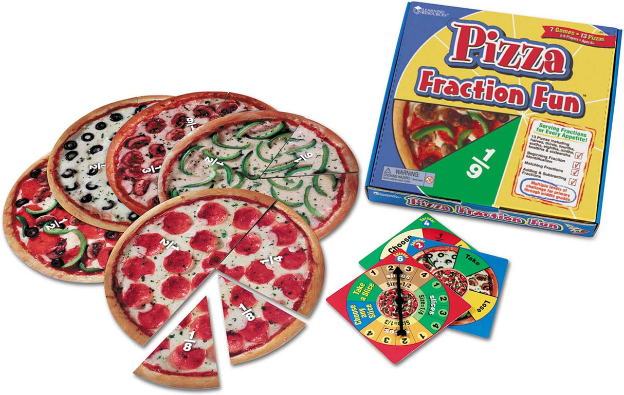 Pizza Fraction Fun Game