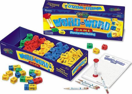 Reading Rods® Word for Word® Game: Phonics Word Building