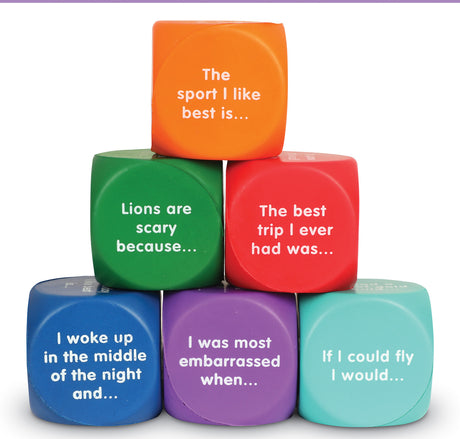 Writing Prompt Cubes