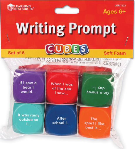 Writing Prompt Cubes