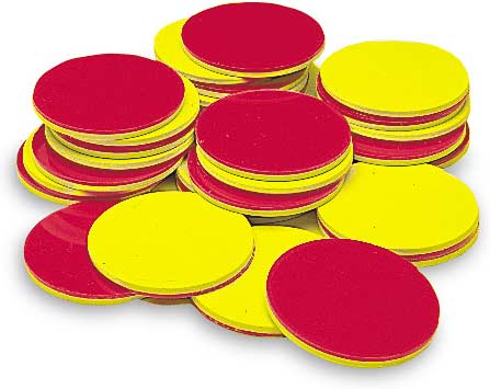 Two Color Counters Ry (set/ 200)