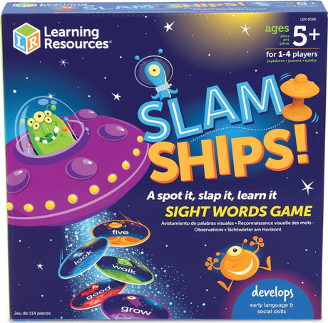 Slam Ships! Sight Words Game