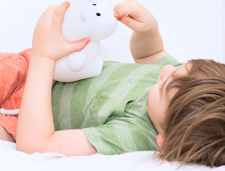 LumiPets Hippo - Children's Nursery Touch Night Light