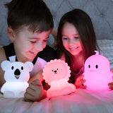 LumiPets Penguin - Children's Nursery Touch Night Light